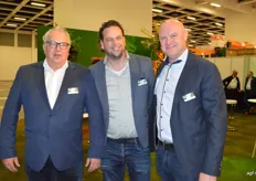 Arie Havelaar, Sanders Kleinjan en Bert van Gelder van Sawari Fresh